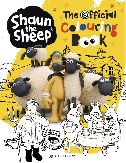 Shaun the Sheep The Official Colouring Book