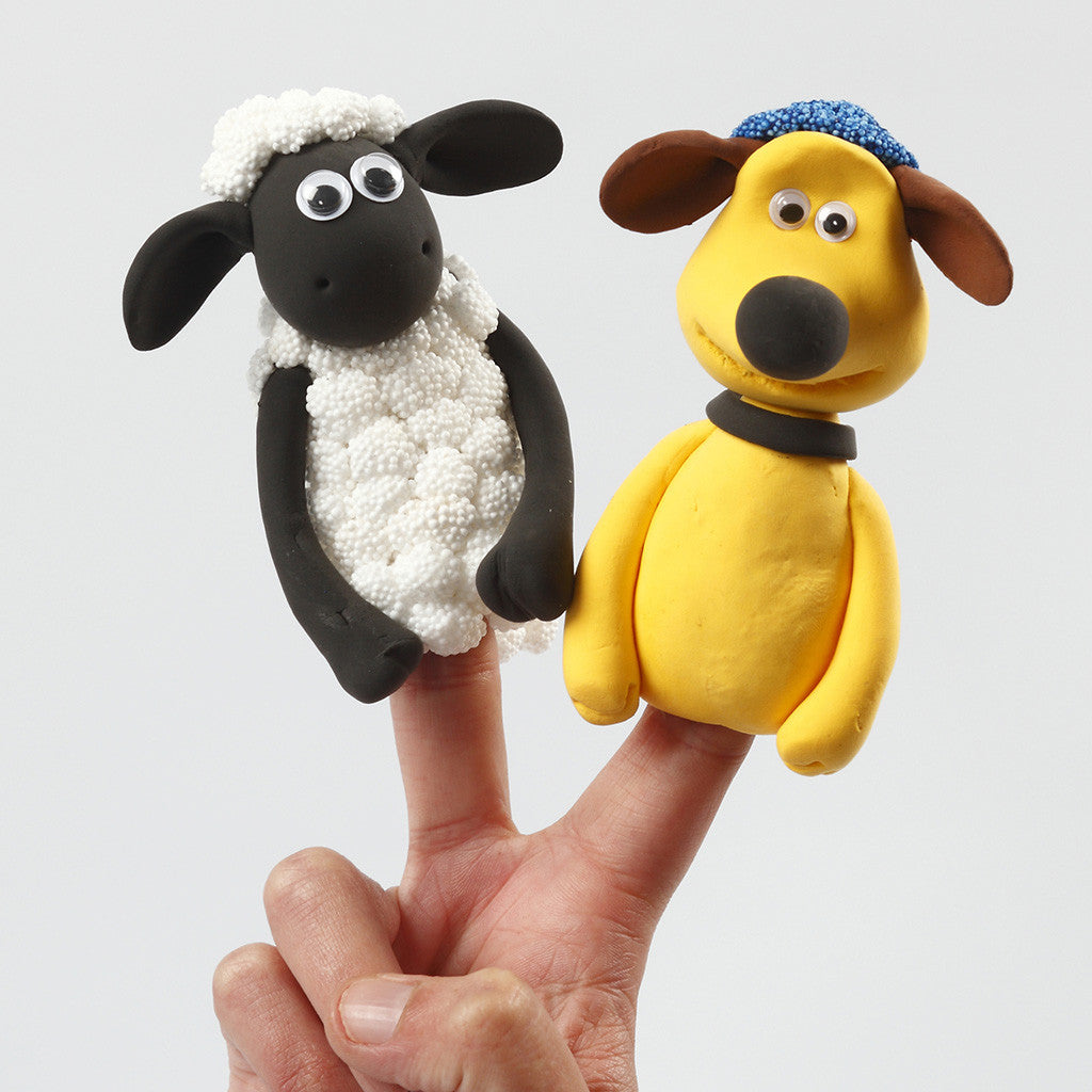 Shaun and Bitzer DIY Finger Puppet Craft Kits