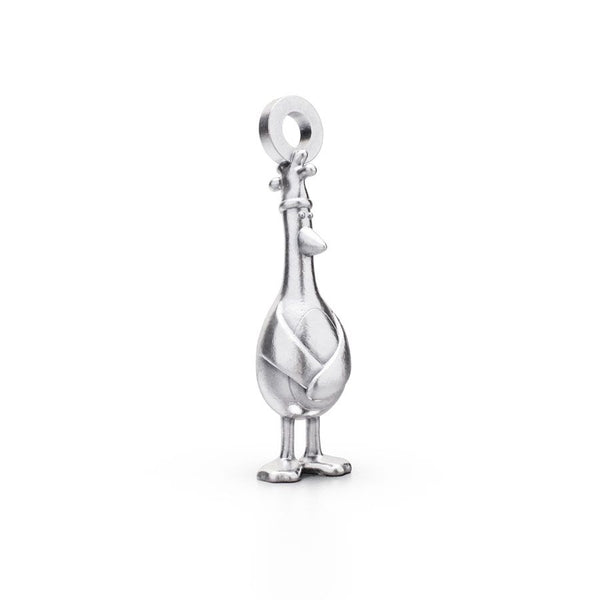 Sterling Silver Feathers McGraw Charm – Gromit Unleashed Shop