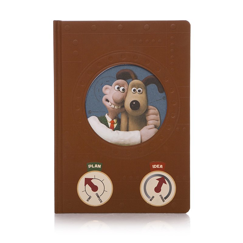 Wallace & Gromit A5 Inventors Notebook