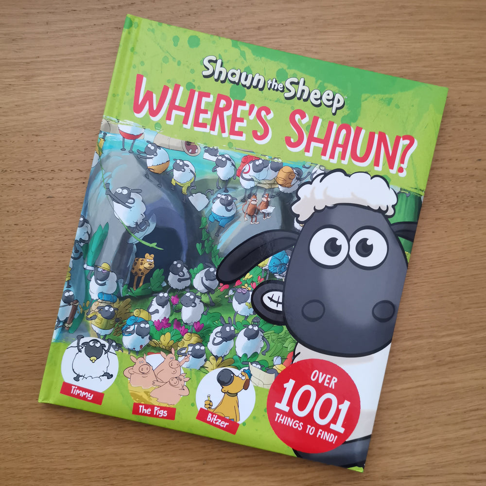 Where's Shaun? Search and Find Book